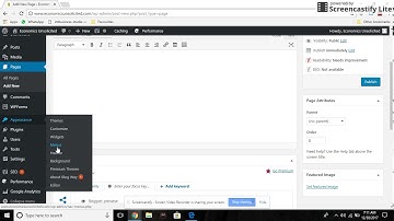 How to Open Subpages on WordPress