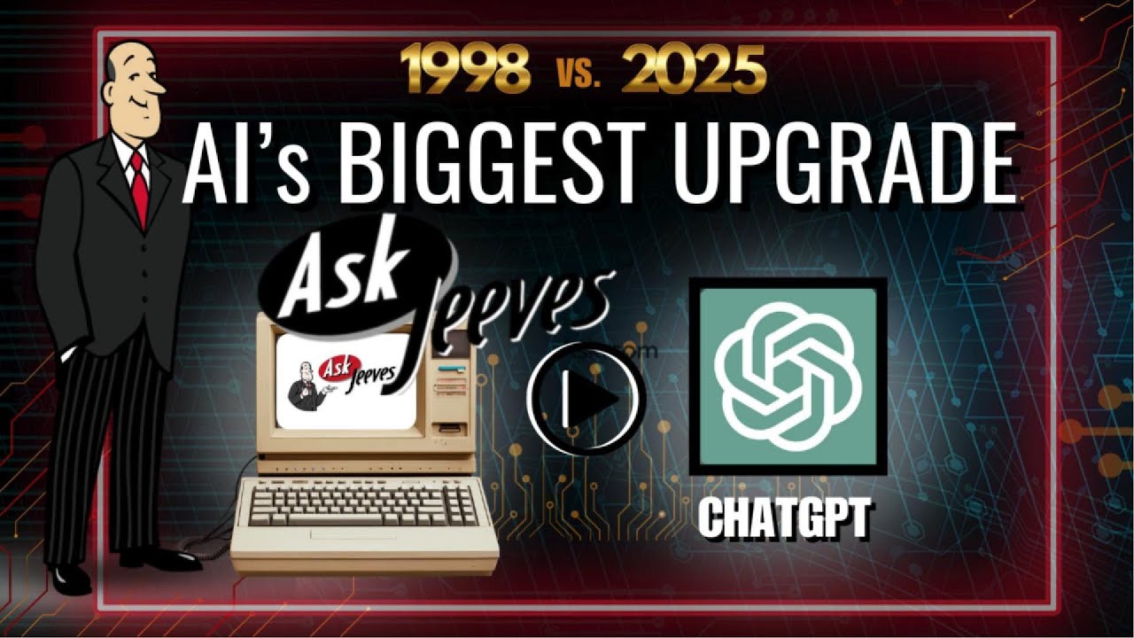 ChatGPT vs. Ask Jeeves: The Evolution of AI Search (Then & Now) Tech Throwback