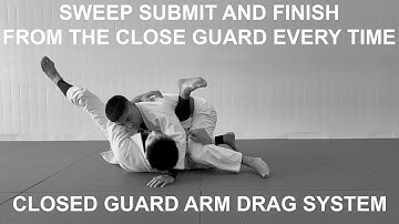 CLOSED GUARD ARM DRAG SYSTEM #bjj #jiujitsu