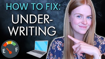 How to Fix UNDERWRITING | Editing Tips for Underwriters | What To Do If Your Book is Too Short