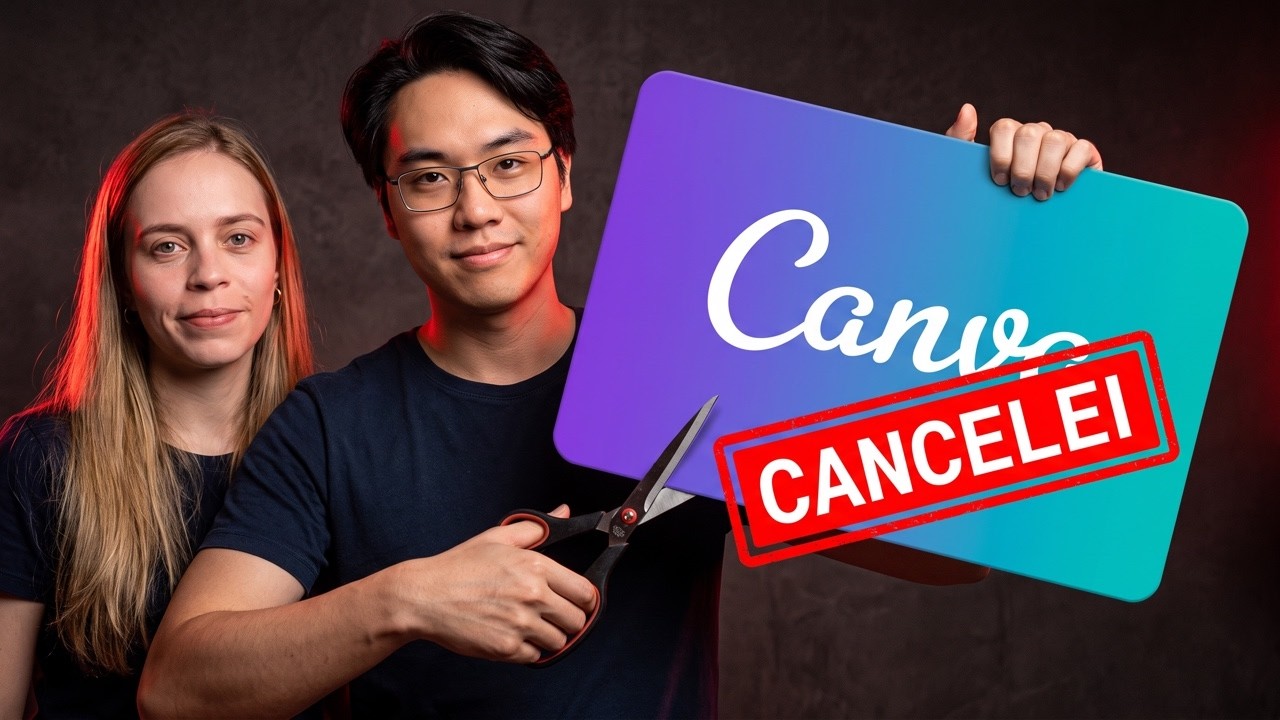 Cancelei o Canva: o Claude Code fez um igual em 1 prompt