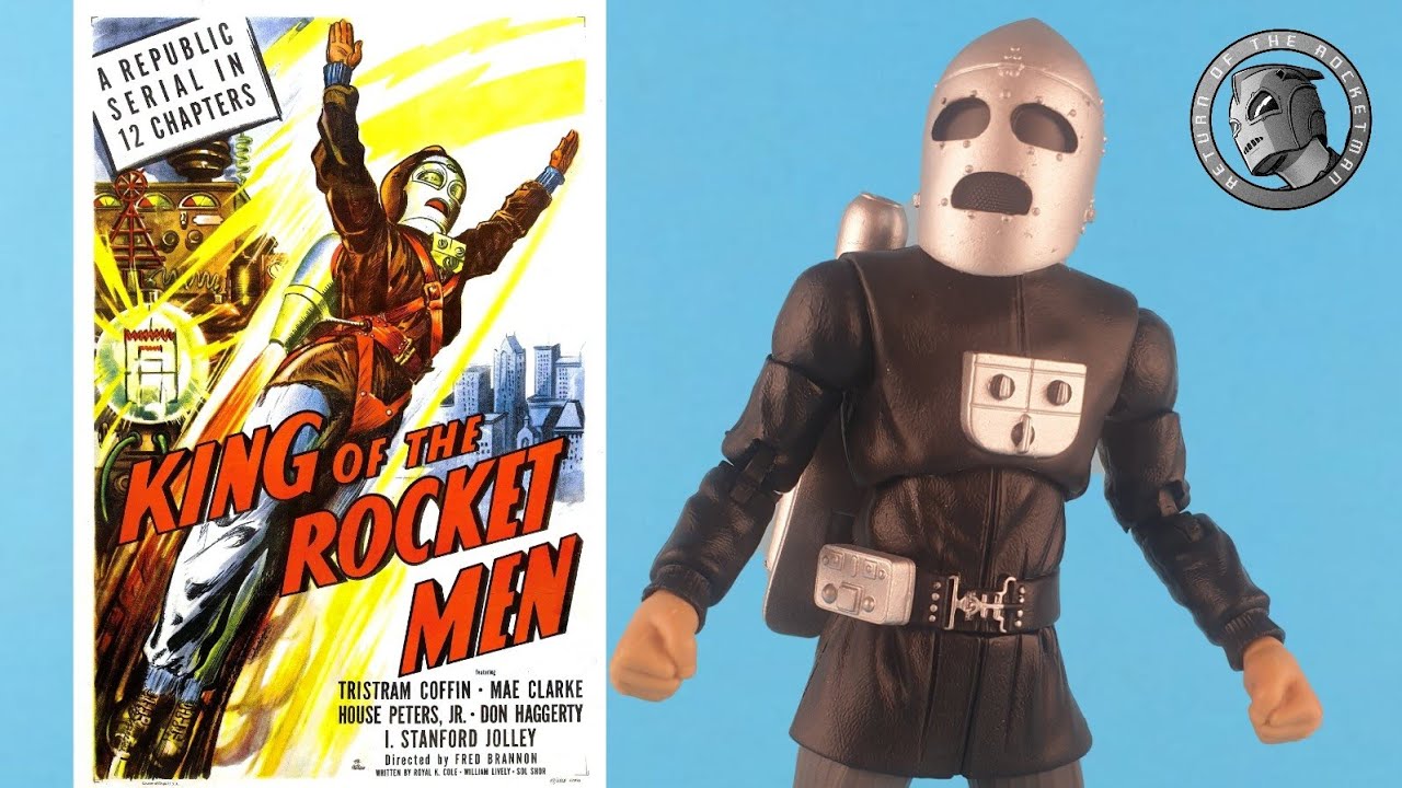 THE KING OF THE ROCKETMEN EXECUTIVE REPLICAS ACTION FIGURE REVIEW