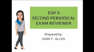 Edukasyon sa Pagpapakatao 9 Reviewer for the Second Quarter