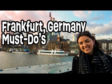 FRANKFURT, GERMANY Must Do's | Ruby Louise Review | Frankfurt Travel Vlog | Americans in Germany