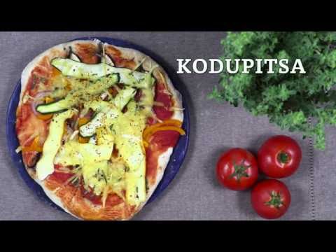 Video: Pizza Köögiviljadega
