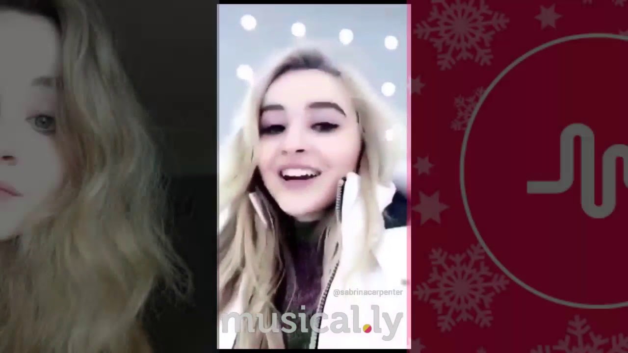 COMPILATION OF MUSICALLYS THE SABRINA CARPENTER