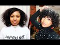 Get Heatless Curls on Natural Hair using 9 Flexi Rods. *Overnight Hair Hack*