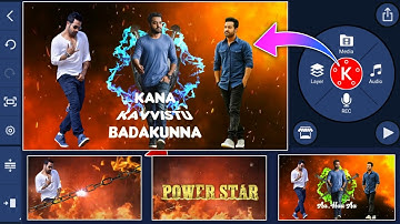 how to create next level boys attitude WhatsApp status video edit with kinemaster 2021 in Telugu