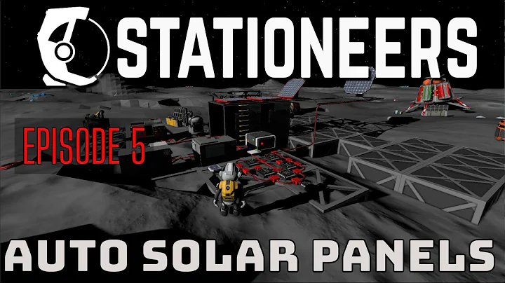 Stationeers 2025 - New Player Tutorial Guide - Episode 5: Auto Solar Panels - Moon
