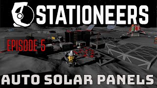 Stationeers 2025 - New Player Tutorial Guide - Episode 5: Auto Solar Panels - Moon