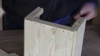 How to make your own stackable wooden crates