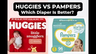 Huggies vs Pampers Diaper Size 1(With Absorbency Tests!)
