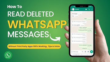 How to read  Deleted Whatsapp Messages | Delete For Everyone
