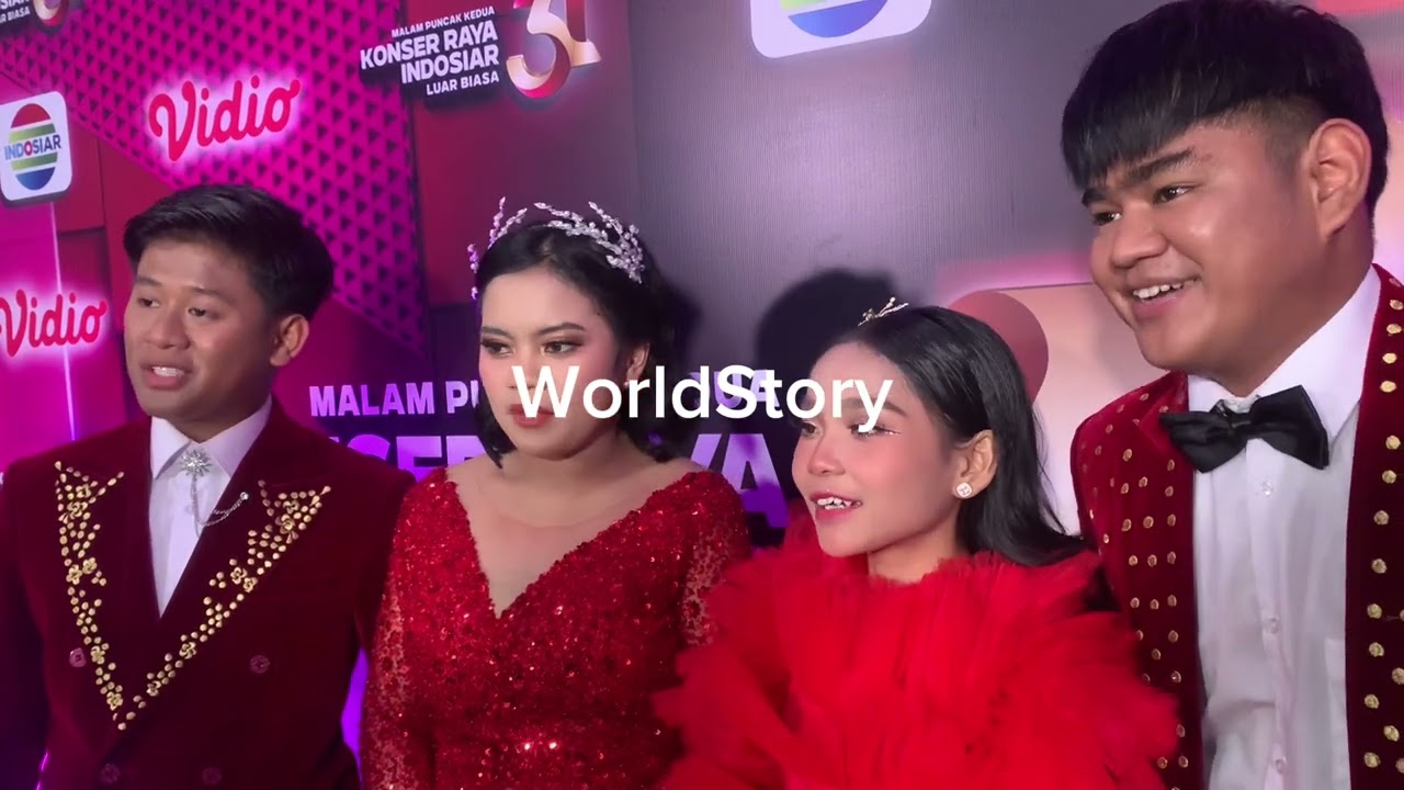 YUSUF DA7, MUTIA DA7, SYAKIRA DA7, DAN FERDI DA7 SENANG TAMPIL DI HUT INDOSIAR