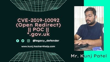 CVE-2019-10092 (Open Redirect) || POC || https://*.gov.uk