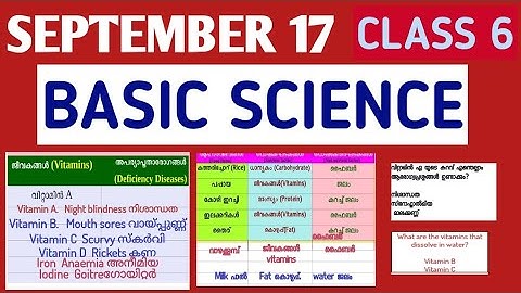 Victers STD 06 Basic Science Class 19