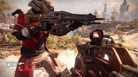 Destiny Alpha Beta PS4 Gameplay - Explore Cosmodrome + Character Customization + Commentary