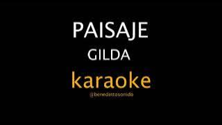 KARAOKE - Paisaje - Gilda