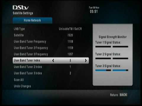 Changing 3rd Explora satellite settings - YouTube dish network satellite setup diagram 