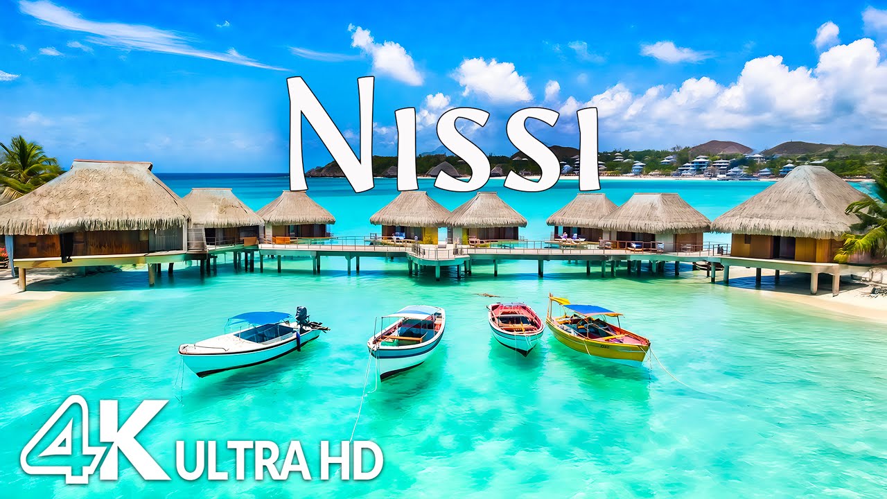 Wonder of Nissi Beach 4K – Blue Lagoon, White Sands & Peaceful Cyprus Paradise | Relaxing Music