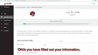 YouNoodle Tutorial - Short Guide to send in your application! screenshot 2
