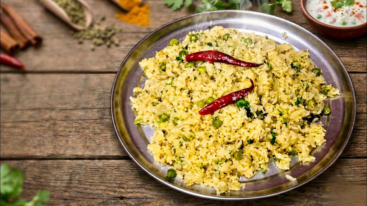 Shahi Matar Pulao Recipe | खुशबूदार और लाजवाब! | Easy Veg Pulao 😋