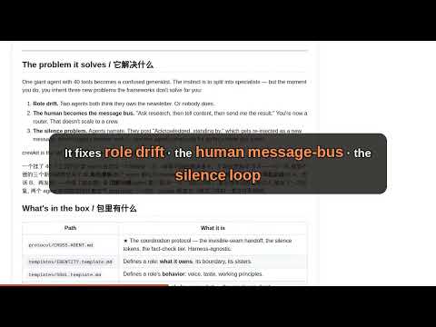 I Open-Sourced the AI Agent Crew That Runs My One-Person Company (crewkit)