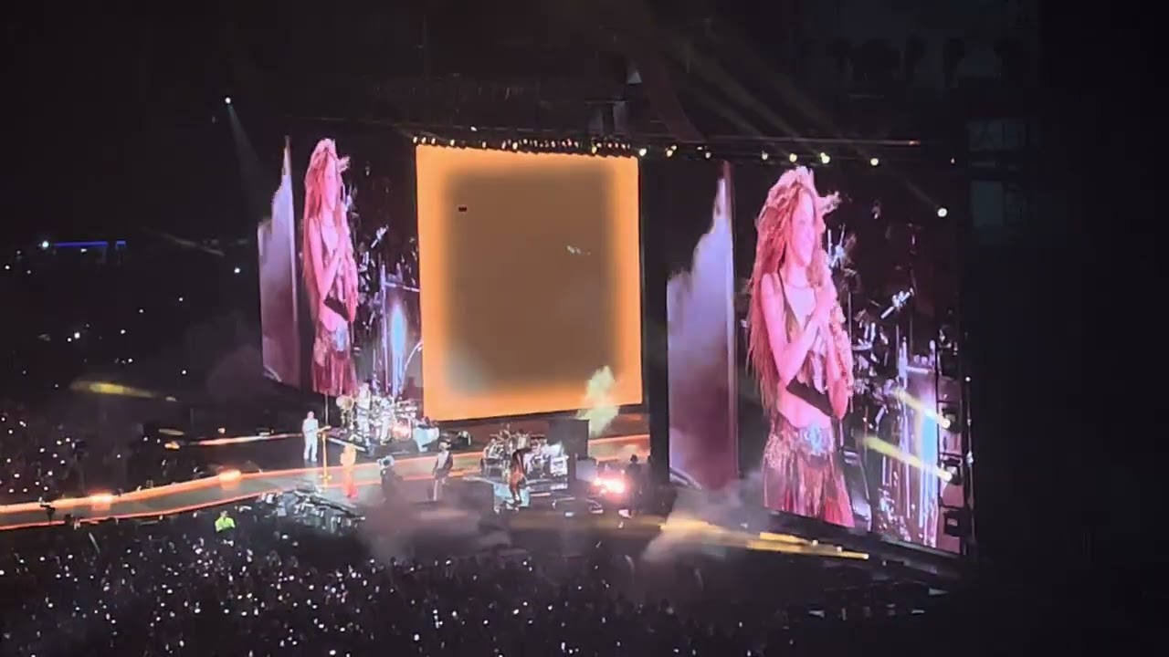 Shakira whenever wherever São Paulo 2025 #shakira #youtubeshorts #youtube #brasil 