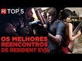 OS MELHORES REENCONTROS DE RESIDENT EVIL | TOP 5 REVIL