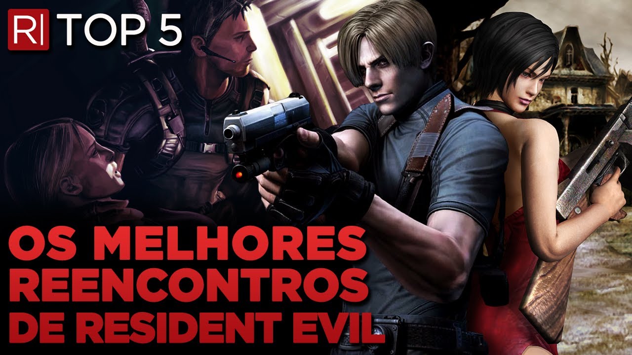 OS MELHORES REENCONTROS DE RESIDENT EVIL | TOP 5 REVIL - YouTube