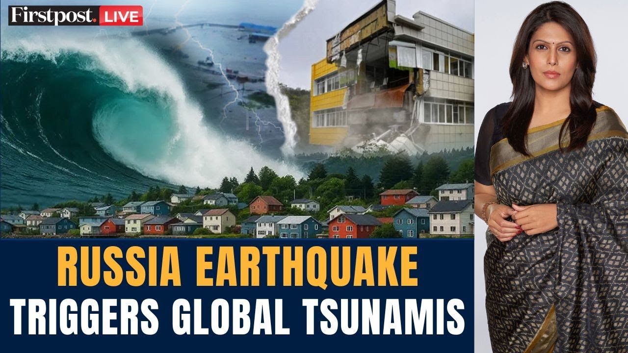 Russia Earthquake LIVE | Ring of Fire Awakens: Russia Quake Sparks Global Tsunami Panic | Tsunami Russia Earthquake LIVE | Ring of Fire Awakens: Russia Quake Sparks Global Tsunami Panic | Tsunami