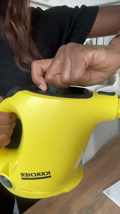 💛 How to use Karcher SC1 steam cleaner #youtubecreatorcommunity #shorts #steam #karcher #cleantok