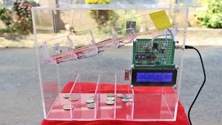 Arduino Piggy Bank Separate Coins 4 Sensor