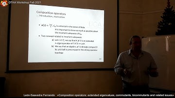 Workshop OTHA Fall 2021 - León-Saavedra Fernando