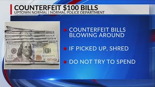Normal Police warning public about fake $100 bills