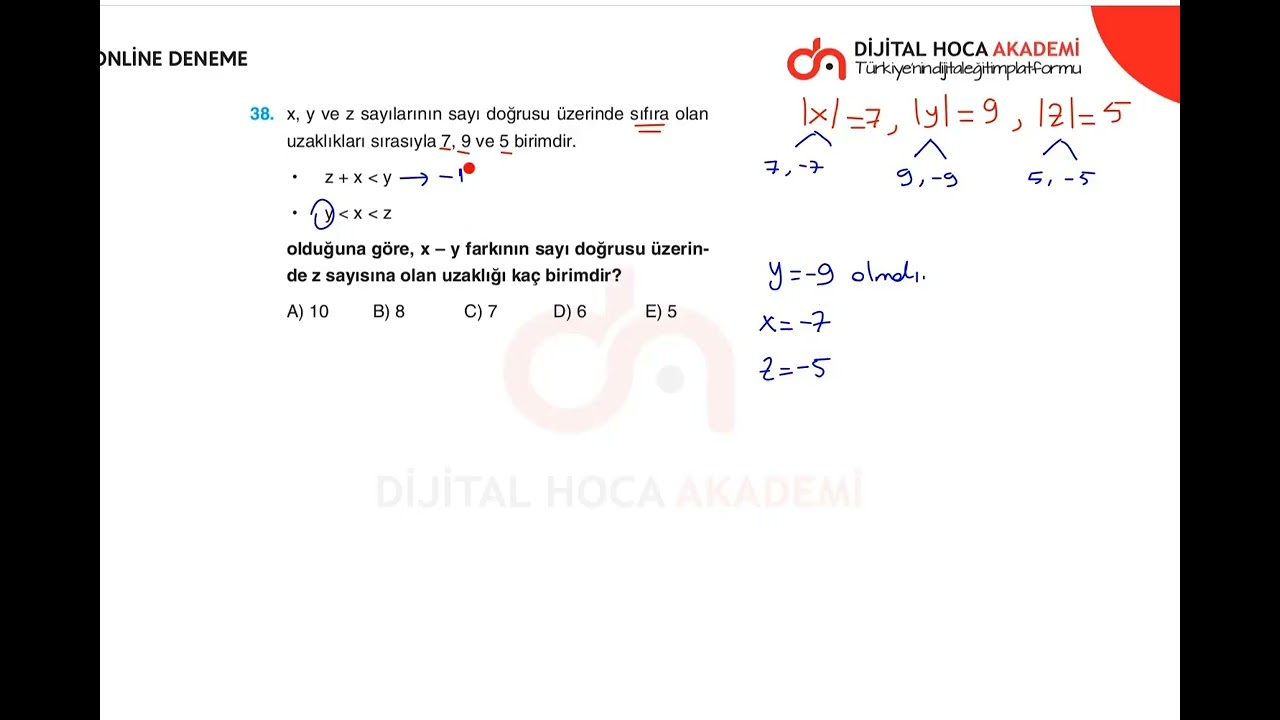 ÖSYM Tahmin Sorular