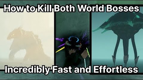How to farm World Bosses super Efficiently | Deepwoken