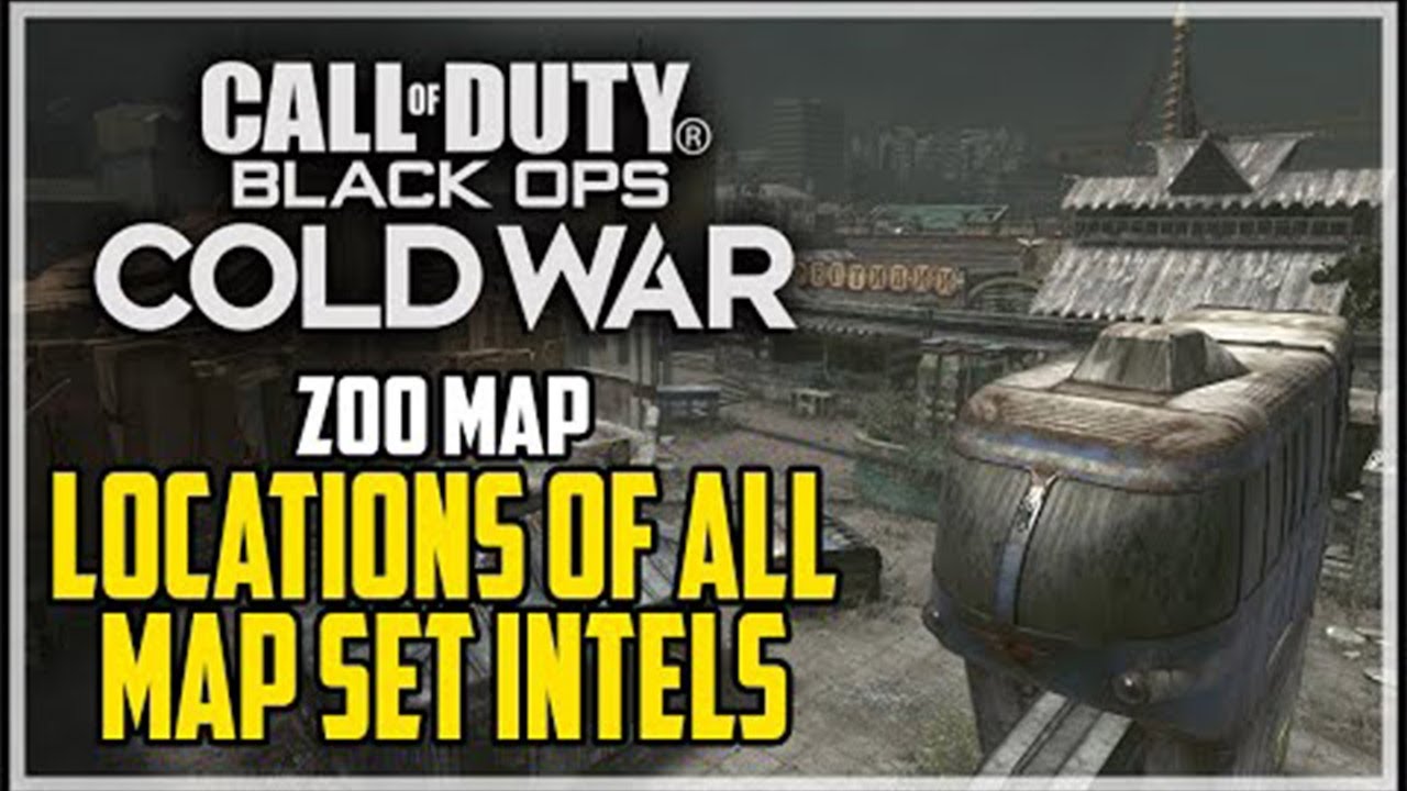 Black Ops Cold War Season 4 Reloaded ZOO All Intel Locations Zombies