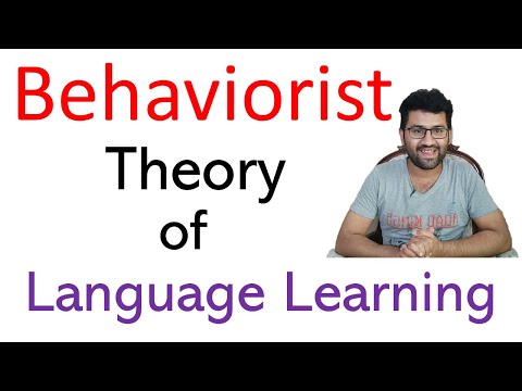Video: Vad är behavioristisk teori om språkinlärning och språkinlärning?