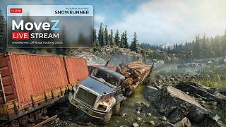 SnowRunner HEAVY TRUCKS Live | NO COMMENTARY | CHILL STREAM
