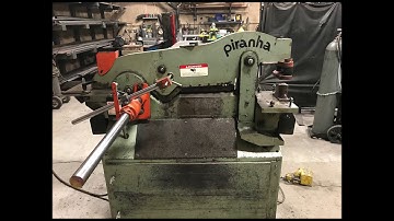Used Piranha P50 Ironworker DEMO for sale at Worldwide Machine Tool