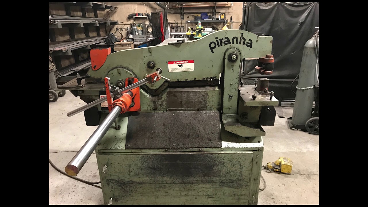Used Piranha P50 Ironworker DEMO for sale at Worldwide Machine Tool