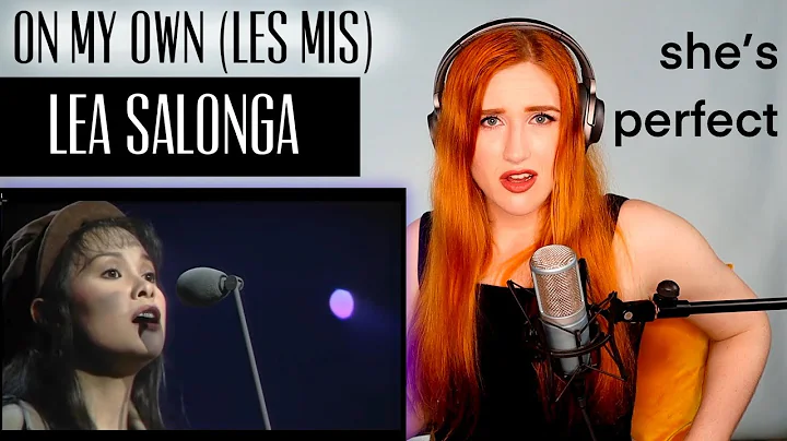 LEA SALONGA... On My Own, Les Mis | VOICE COACH RE...
