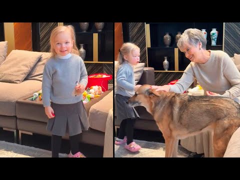 Olga Orlova S Mother Babysits Her Only Granddaughter Anechka 