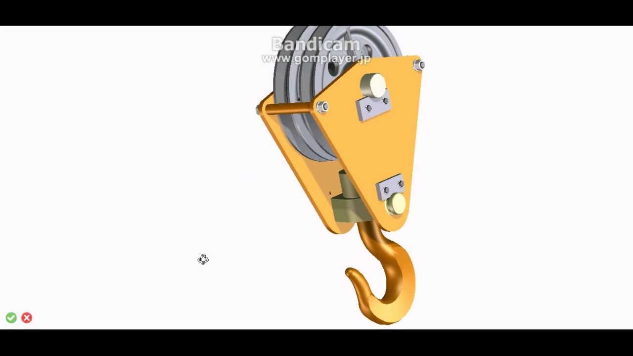 起重機用3トンフォーリングブロック アセンブリ Youtube