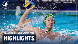 Water Polo Champions League Extended Highlights | Quarter Final Stage | Matchday 3 screenshot 1