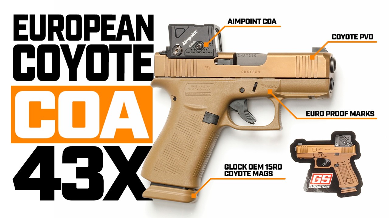 Is This The Coolest Glock 43X Ever Made? (Only 120 In US) - YouTube