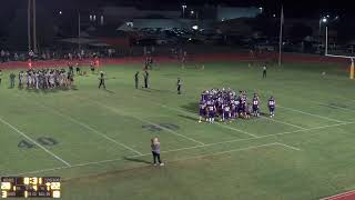 Laverne High School vs. Seiling High School Varsity Mens' Football