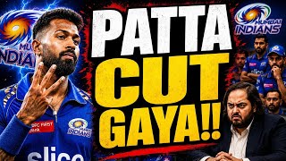 Mumbai indians likely to remove hardik Pandya as a captain and player