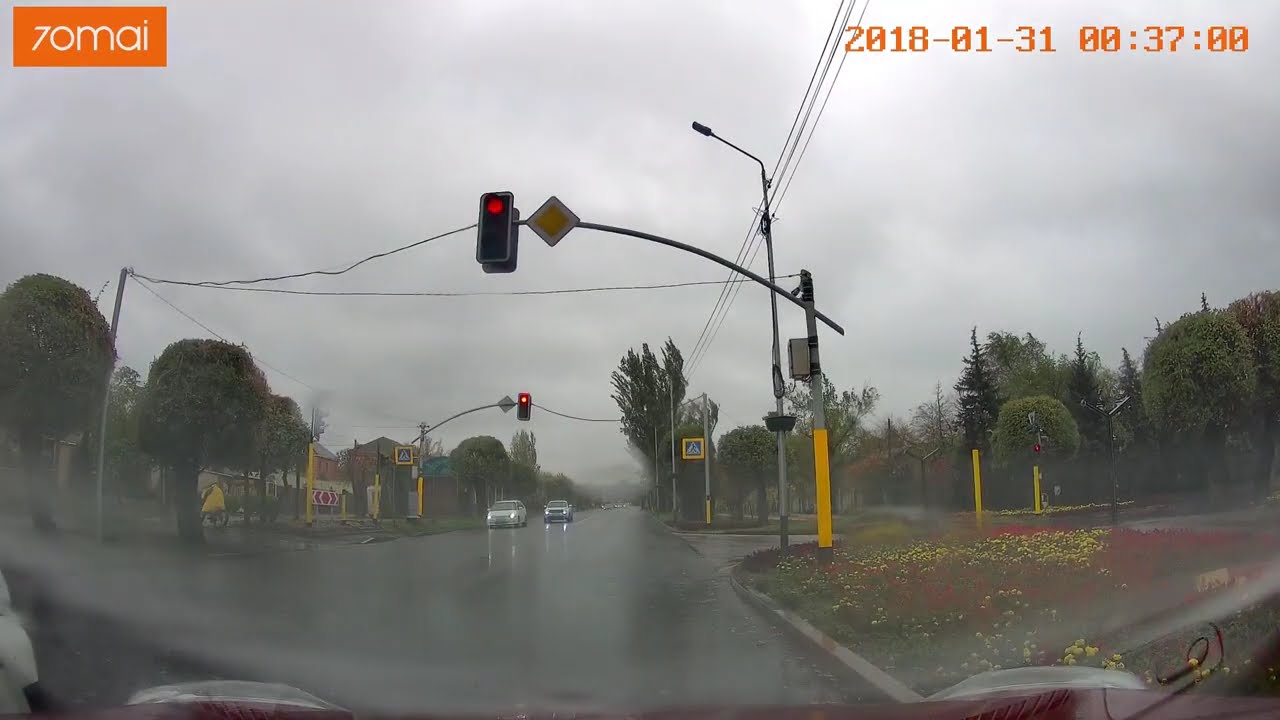 Almaty road trip. Дороги Алматы. Улица Шаляпина. Дождь. Октябрь 2024 